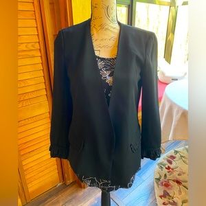 Adrianne Vitadinni Black Blazer